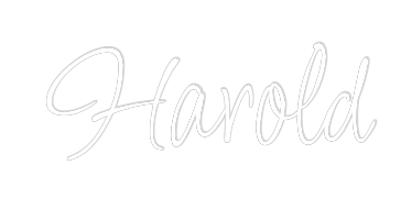 Custom Neon: Harold - Mr Luciole
