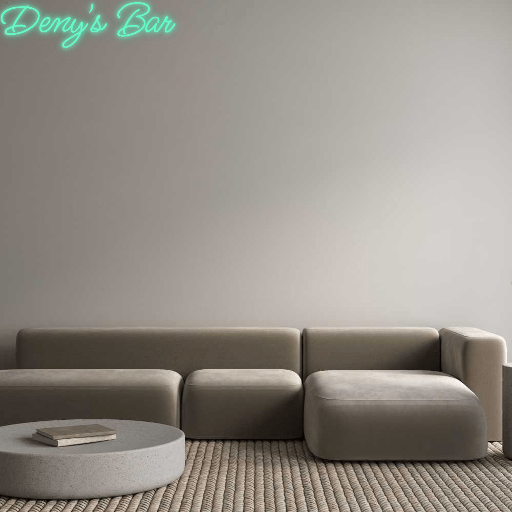 Custom Neon: Deny's Bar - Mr Luciole