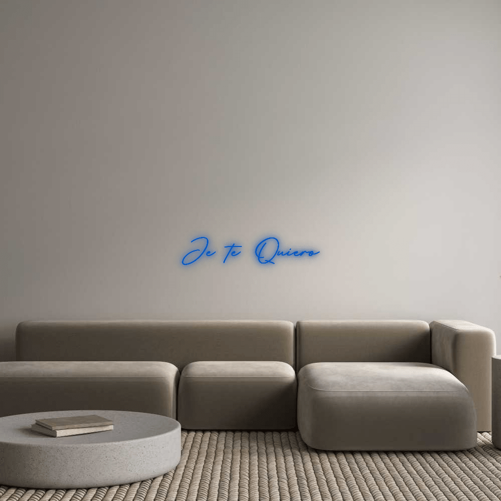 Custom Neon: Je te Quiero - Mr Luciole
