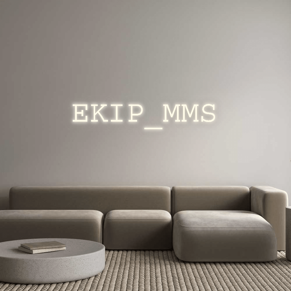 Custom Neon: EKIP_MMS - Mr Luciole