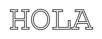 Custom Neon: HOLA - Mr Luciole