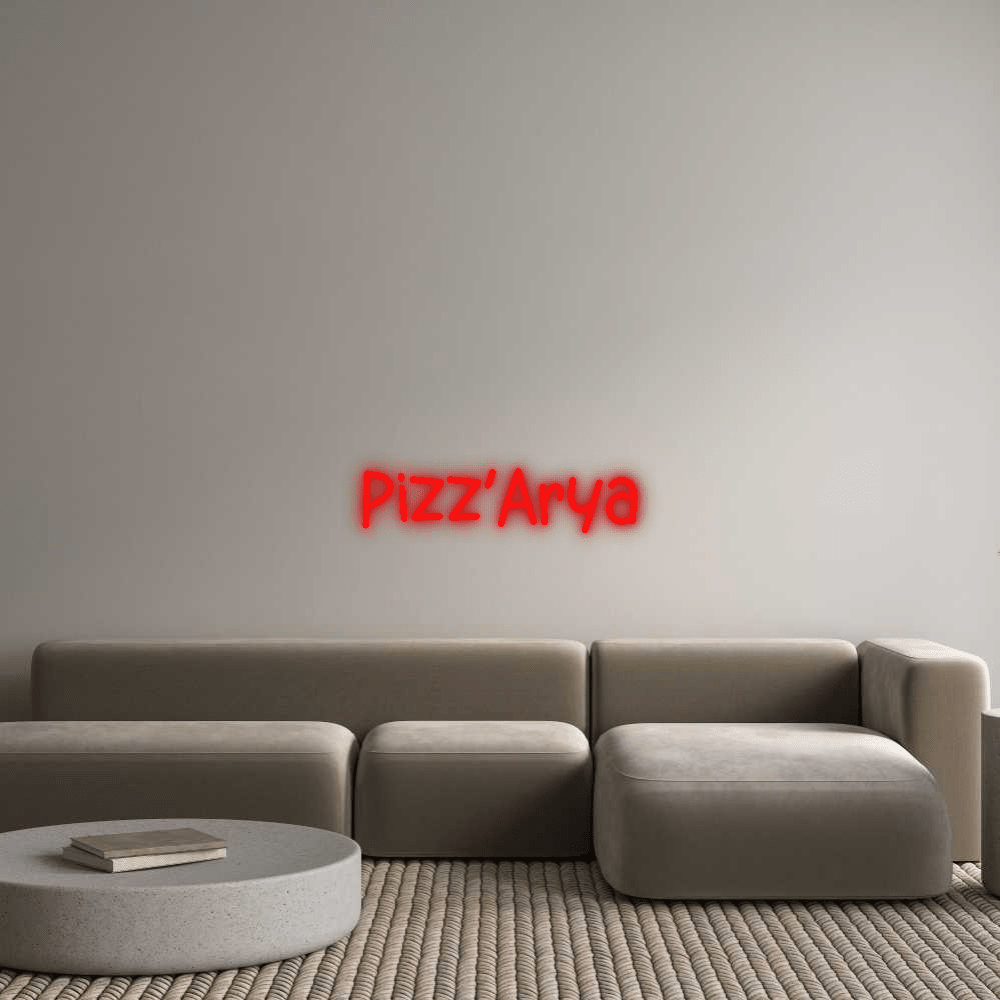Custom Neon: Pizz’Arya - Mr Luciole
