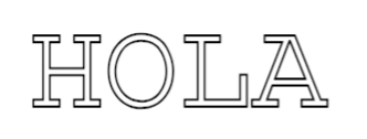 Custom Neon: HOLA - Mr Luciole