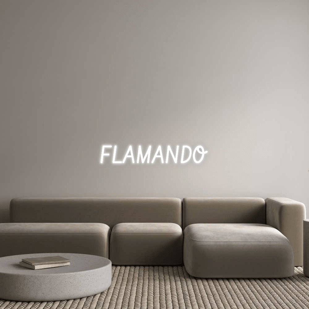 Custom Neon: FLAMANDO - Mr Luciole