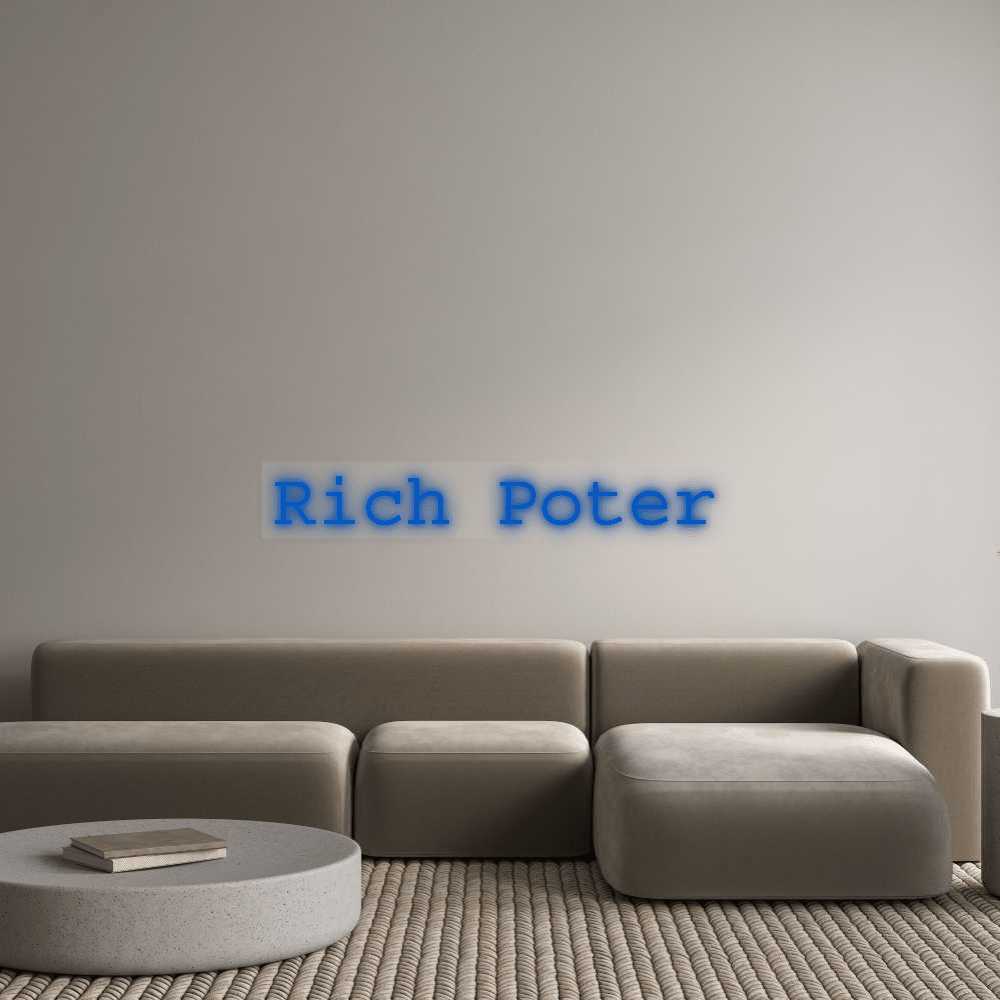 Custom Neon: Rich Poter - Mr Luciole
