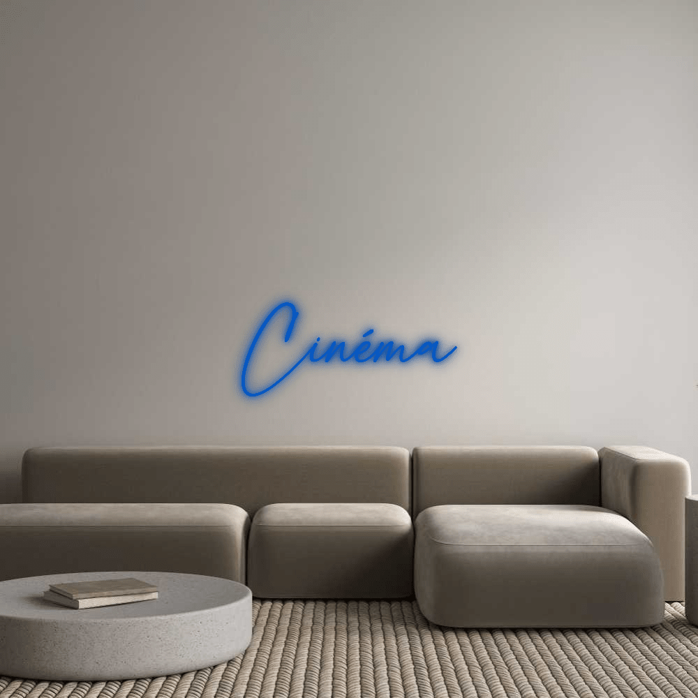 Custom Neon: Cinéma - Mr Luciole