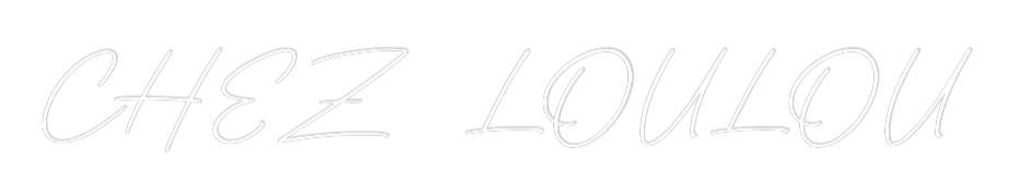 Custom Neon: CHEZ LOULOU - Mr Luciole