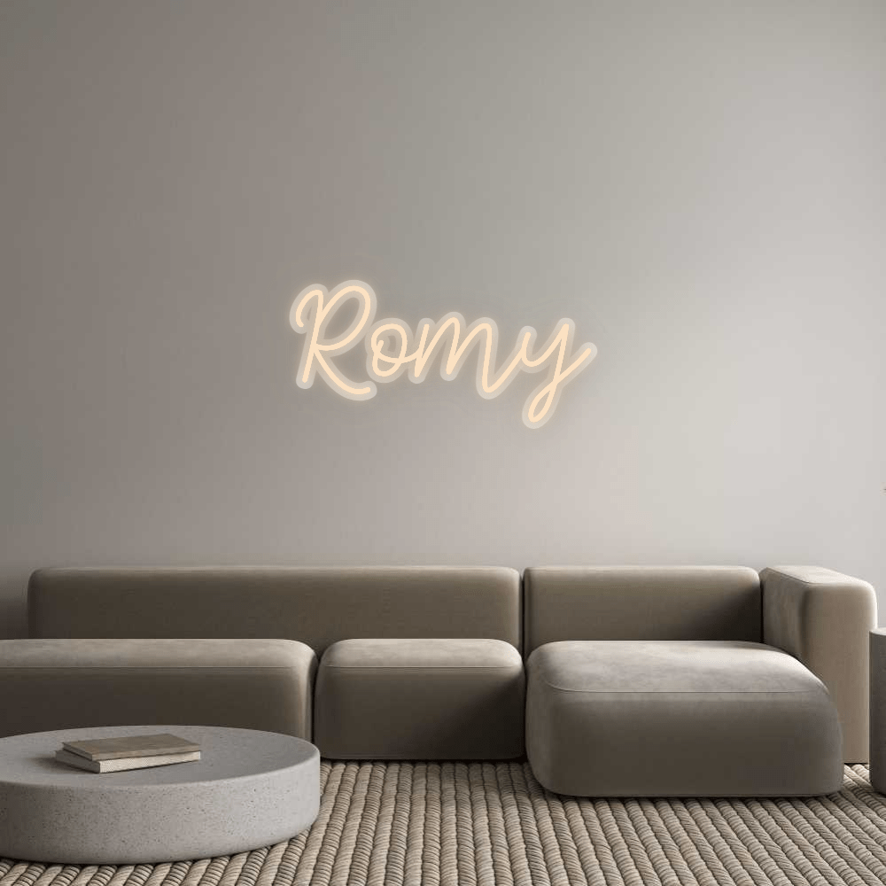 Custom Neon: Romy - Mr Luciole