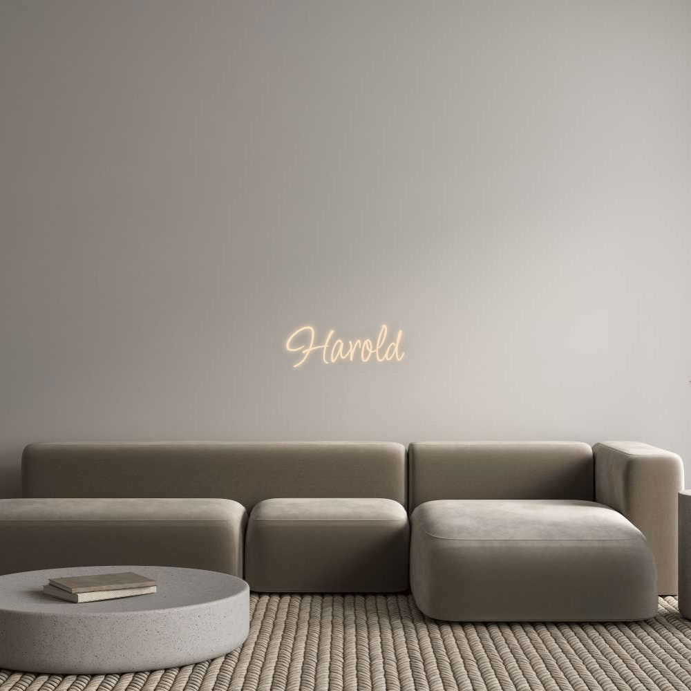 Custom Neon: Harold - Mr Luciole