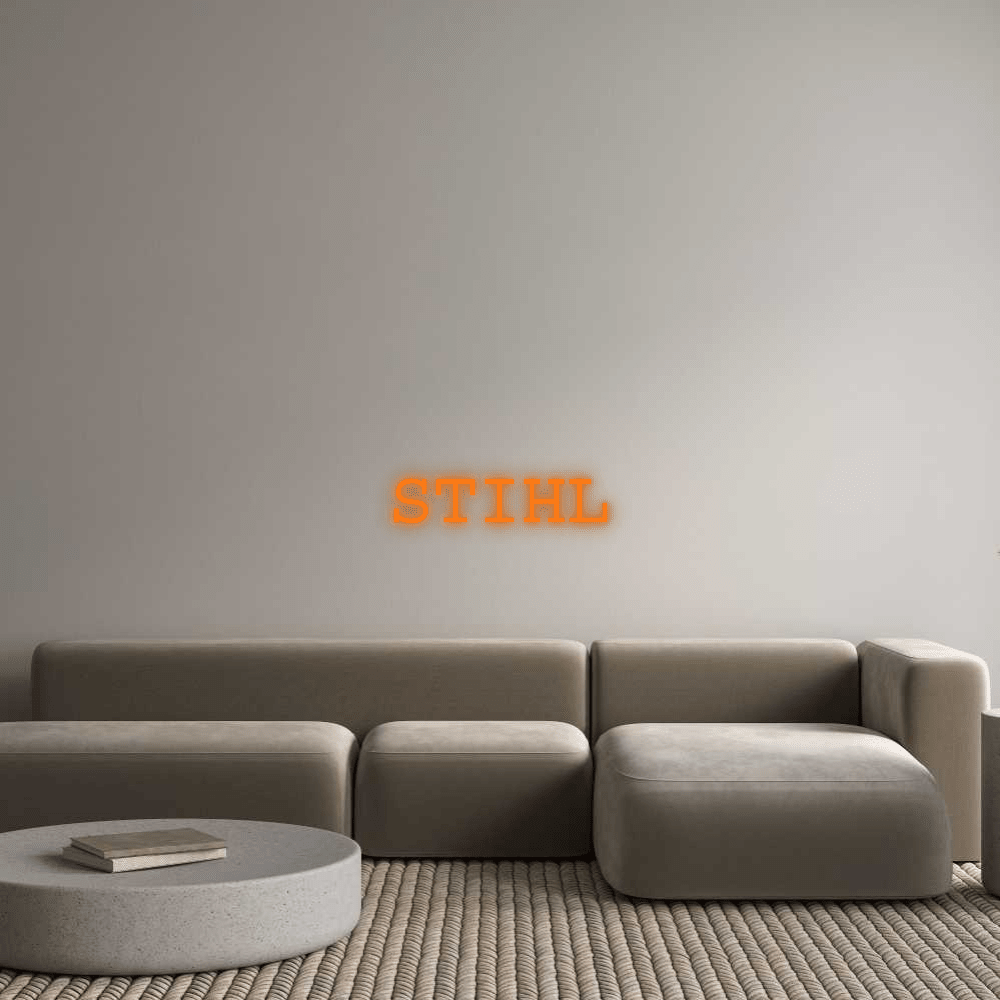 Custom Neon: STIHL - Mr Luciole
