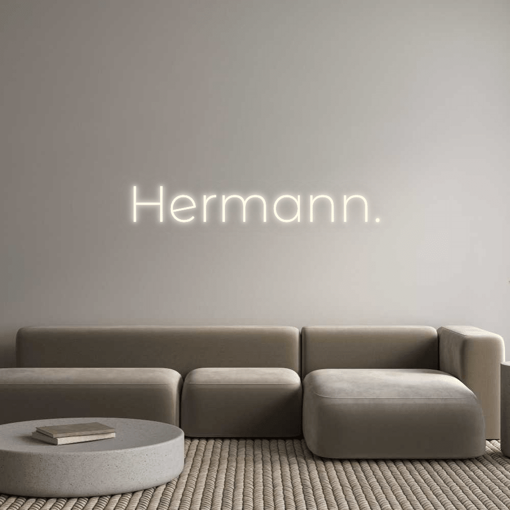 Custom Neon: Hermann. - Mr Luciole