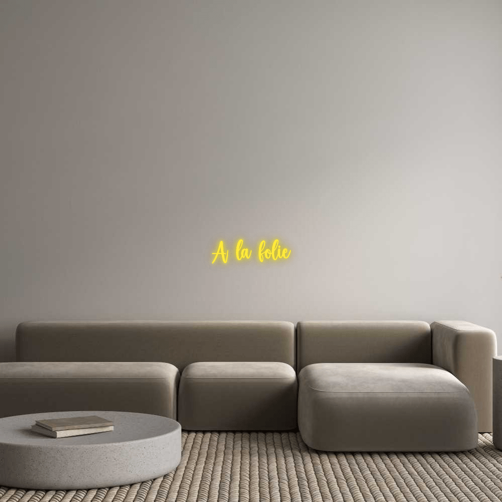 Custom Neon: À la folie - Mr Luciole