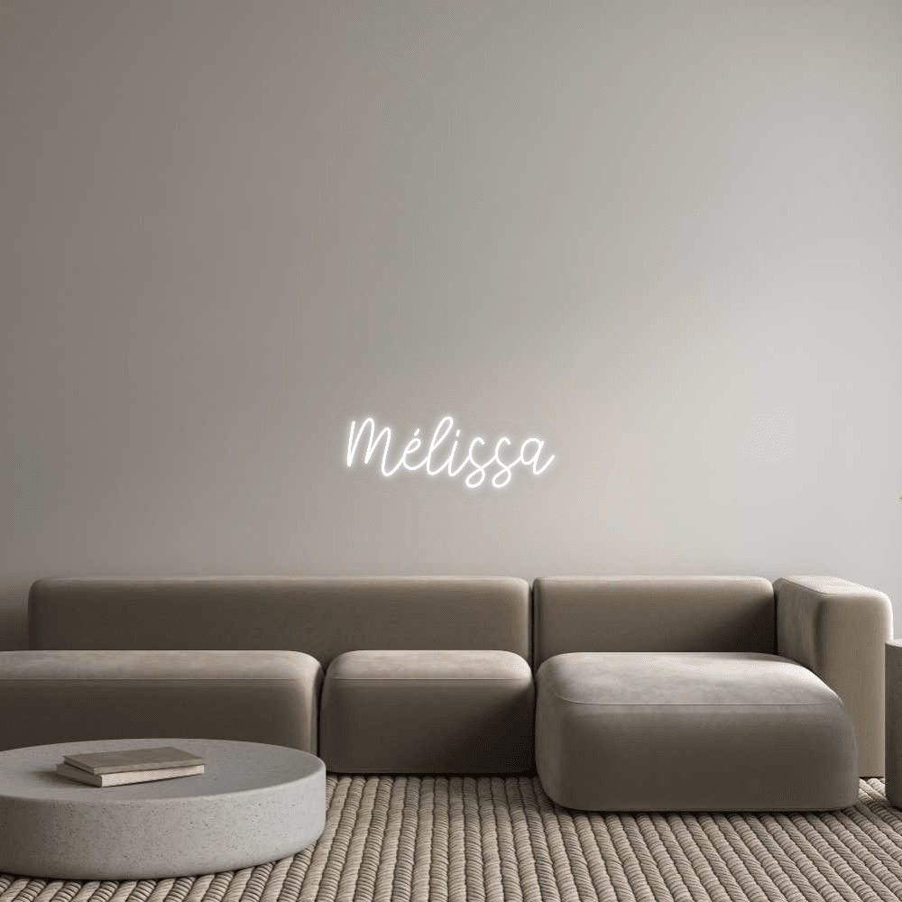 Custom Neon: Mélissa - Mr Luciole