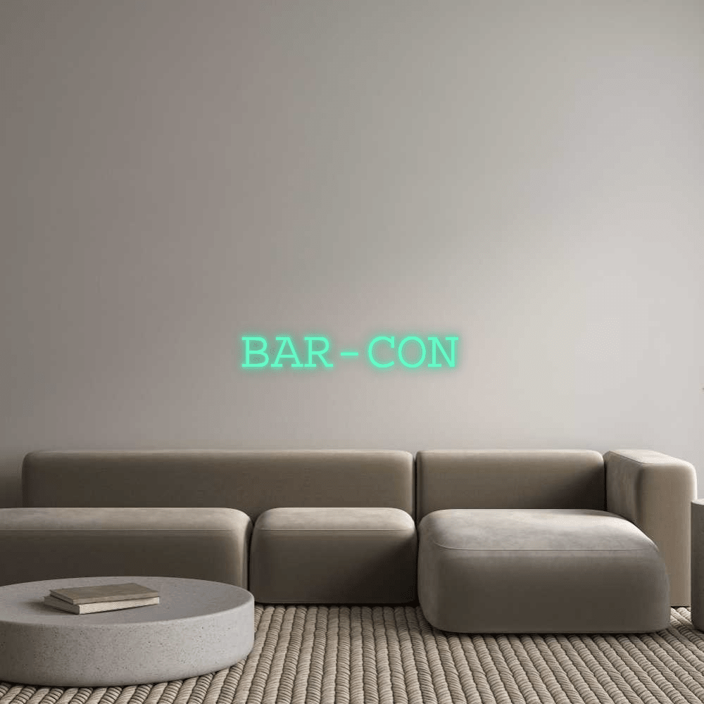 Custom Neon: BAR - CON - Mr Luciole