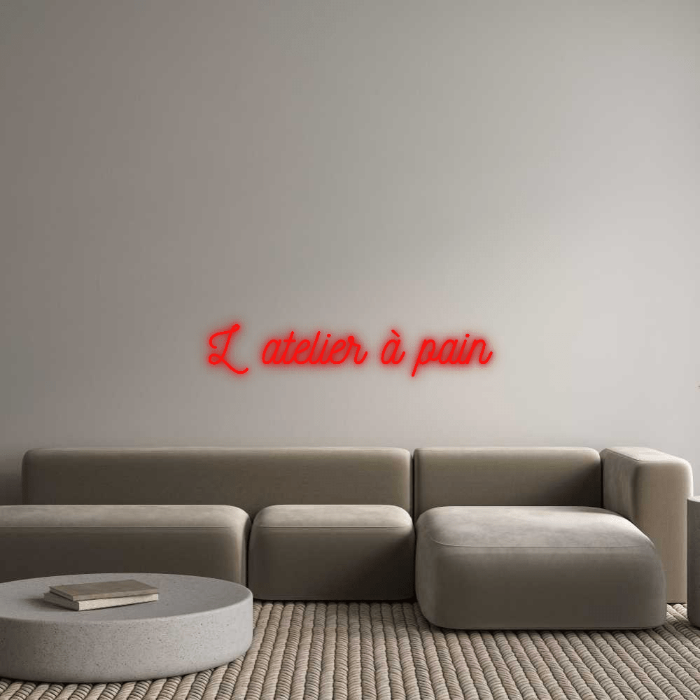 Custom Neon: L atelier à pai... - Mr Luciole