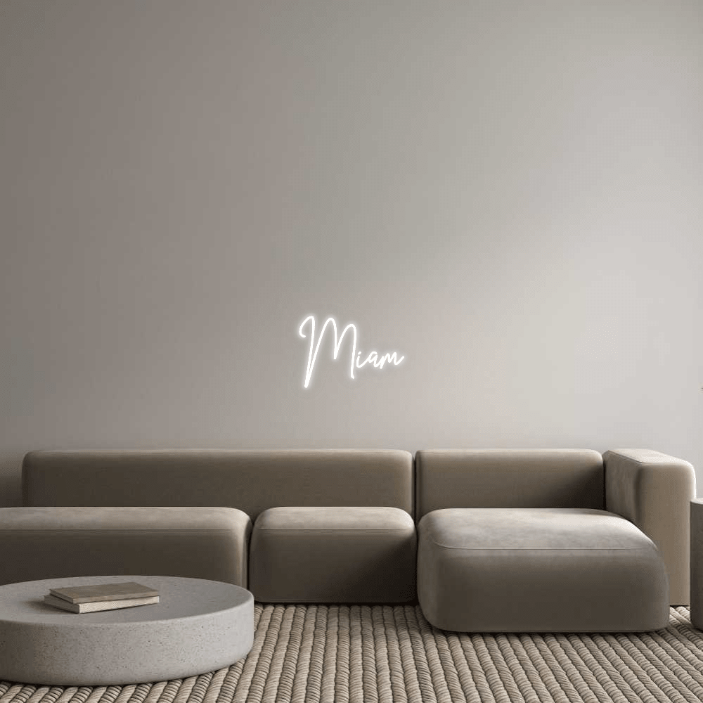 Custom Neon: Miam - Mr Luciole