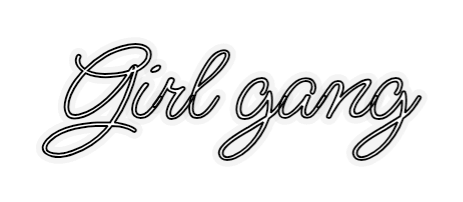 Custom Neon: Girl gang - Mr Luciole